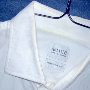 Men’s Armani Collezioni Dress Shirt Size 15 1/2